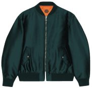 Quilted Satin Jacket